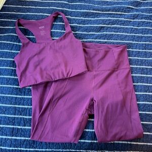 Girlfriend Collective Set - Leggings & Bra Top